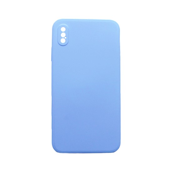 Silicone Case with Camera Shield for Apple iPhone XS Max Blue Silicone Case with Camera Shield for Apple iPhone XS Max Blue